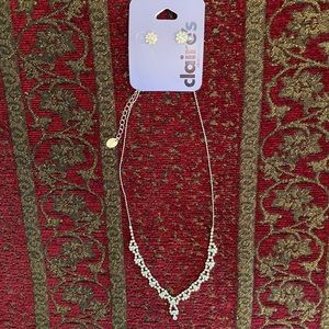 AB (iridescent) Stone Jewelry Set